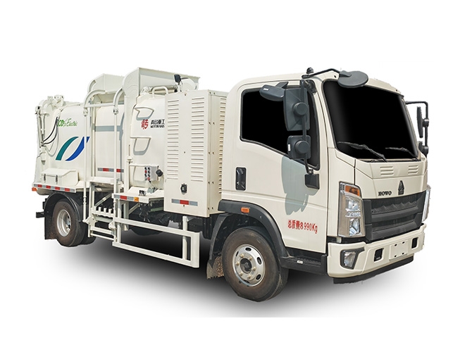 HOWO輕卡純電動(dòng)餐廚垃圾車