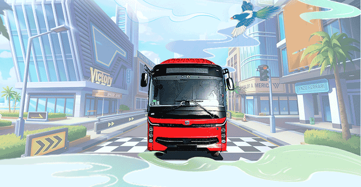 行業(yè)首款7.5米低入口純電客車！2023中通V7拔劍哪些市場？